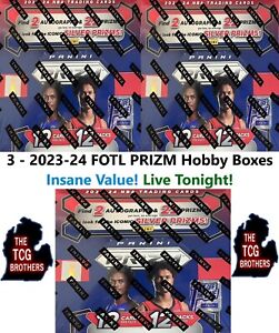 Sacramento Kings Break #401 2023-24 FOTL PRIZM Basketball Hobby Box /4 Case