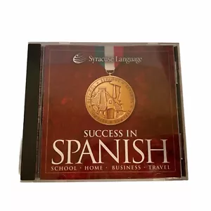 Syracuse Language Success In Spanish Software CD ROM Windows 95 - Photo 1/6