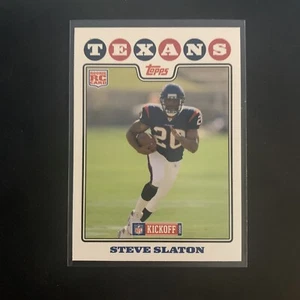 2008 Topps Kickoff Steve Slaton #187 Rookie RC - Picture 1 of 2