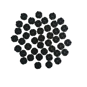 Quercetti Skyrail Suspension Roller Coaster 43 Pieces Black Connectors Parts - Picture 1 of 2