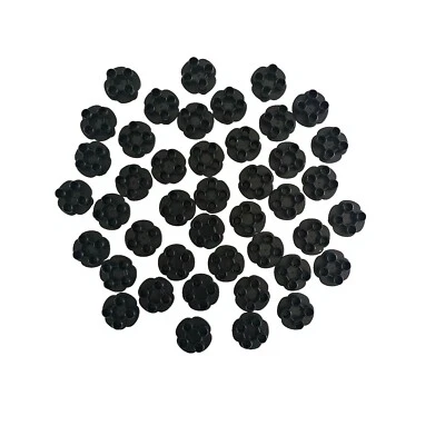 Quercetti Skyrail Suspension Roller Coaster 43 Pieces Black Connectors Parts - Image 1 of 2