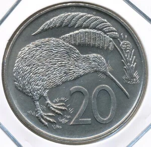 New Zealand 1979 Twenty Cents 20c Elizabeth II - Choice Uncirculated - Bild 1 von 3