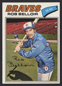 1977 Topps #312 Rob Belloir Braves - Picture 1 of 24