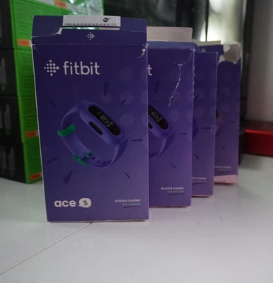 Fitbit Ace 3 - 宇宙蓝/Astro 绿色 + 已测试/工作 — 第 1/2 张图片
