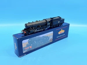 BACHMANN 'OO' SPUR 32-252 WD 2-8-0 BR SCHWARZ L/WAPPEN #90445 LOK (SCHLECHTER LÄUFER) - Bild 1 von 5