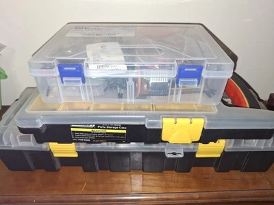 批量 5 磅以上的电子元件 混合组件 16hz 继电器屏蔽等 — 第 1/4 张图片