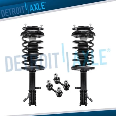 Front Strut w/Coil Spring Sway Bars for 1993-2002 Chevy Geo Prizm Toyota Corolla - Image 1 of 4