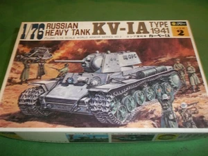 FUJIMI 1/76 SCALE KV-IA TYPE 1941 RUSSIAN HEAVY TANK - Bild 1 von 2