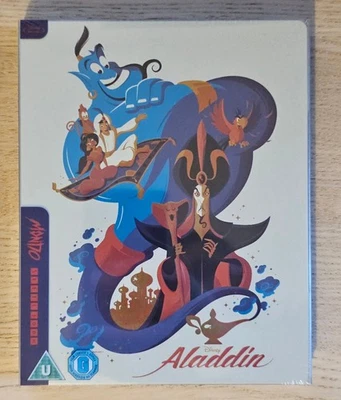 Disney's Animated Aladdin (1992) Mondo, Blu Ray Steelbook, New & Sealed LAST ONE - Image 1 of 2