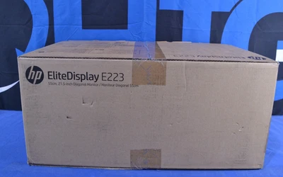 Lot of 2 HP EliteDisplay E223 21.5" Monitor (J110301) - Image 1 of 3