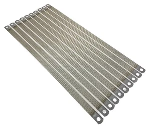 10 nVent MBJ25-500-10 556950 99GF Braided Ground Straps 150A Tinned Copper NEW - Picture 1 of 7
