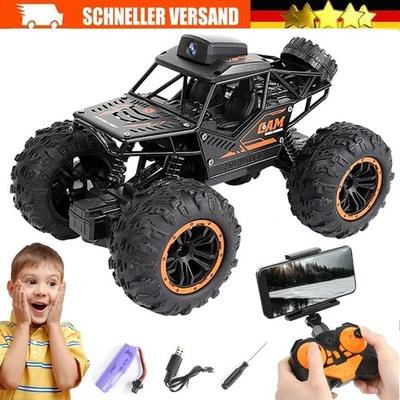 2.4 GHz Ferngesteuertes RC Fahrzeug Auto Rennauto Kinder Spielzeug WIFI Kamera - Bild 1 von 4