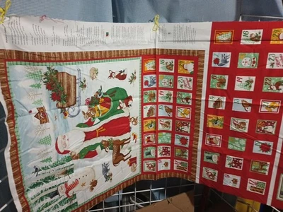 F213 "A Time Of Wonder" Advent Calendar Fabric Panel - Image 1 of 2