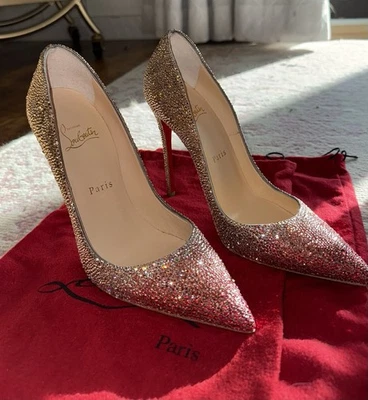 Tacones para mujer Christian Louboutin talla 38 So Kate Strass degradados perfecto estado Foto 1 de 4