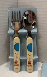 Klassisches Winnie Puuh Selandia Edelstahl Löffel & Gabel Silberbesteck Set - Bild 1 von 8