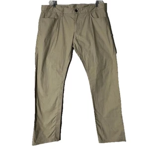 Oakley Take Pro 2.0 Regular Fit Golf Pants Mens Size 40 x 32 Chino Beige Stretch - Picture 1 of 4