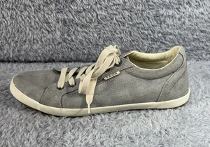 Taos Star Lace-Up Sneakers Gray Canvas STA-12844 Women's Size 10.5 - Picture 1 of 15