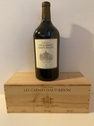 Rare DOUBLE MAGNUM de Château LES CARMES HAUT BRION 2016 en Caisse Bois
