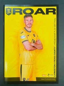 Livingston V Ross County 2024/25 22-05-2025 Premiership Play-off final - Imagen 1 de 1