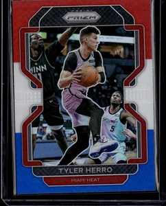 2021-22 Panini Prizm - Tyler Herro #227 Red White and Blue Prizm - Picture 1 of 2