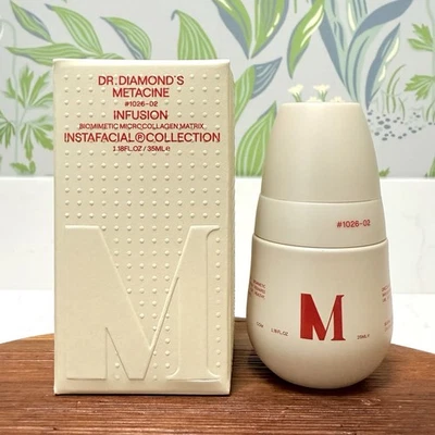 Microcolágeno biomimético infusión instafacial Dr. Diamond’s Metacine 1,18 oz NUEVO Foto 1 de 4