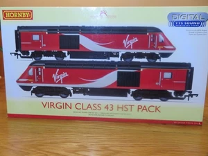 hornby r3390tts virgin class 43 hst train pack dcc sound removed is now analogue - Picture 1 of 13