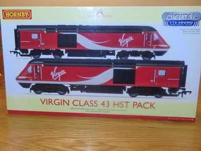 hornby r3390tts virgin class 43 hst train pack dcc sound removed is now analogue - Image 1 of 4