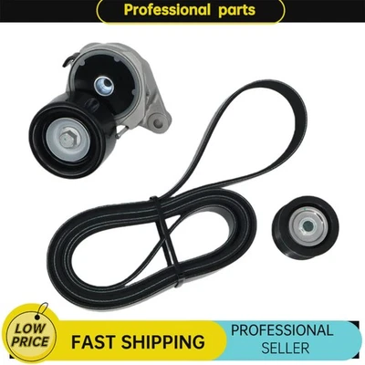 For 2010-23 Lexus GX460 / 2008-21 LX570 High-Quality Tensioner + Serpentine Belt - Image 1 of 4