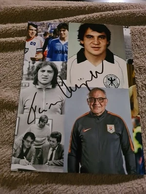 Unikat. Originales Autogramm. Felix Magath. Hamburg. Schalke. DFB. Legenden. WM. - Bild 1 von 2