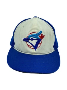 New Era Made In Usa Tronto Blue Jays Cap 7 3 8 Polyester Blu Men's IFi24 - Picture 1 of 7
