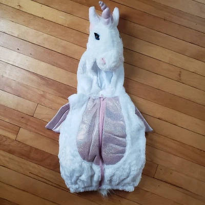 Dream Play Imagine Pink Unicorn Pegasus 18 Mos Costume Sparkle - Image 1 of 4