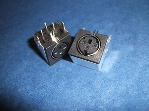 MINI Din Socket Connector PCB 3 Pin - Pack of 2 (173) - Picture 1 of 1