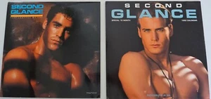 LOTE 2 "SEGUNDA MIRADA" 1990 Y 1992 12 X 12" TROZO Calendario de Pared (ARTÍCULO DE COLECCIONISTA) - Imagen 1 de 3