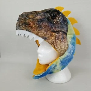Dan Dee Plüsch Dinosaurier Hut Einheitsgröße Halloween Maske EUC - Bild 1 von 8