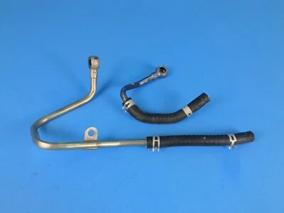 08-15 MITSUBISHI LANCER EVOLUTION EVO X TURBOCHARGER COOLANT LINES OEM - Image 1 of 4