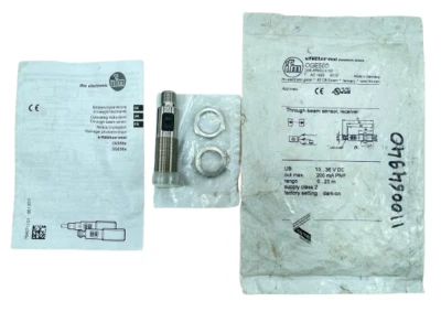 IFM OGE500 OGE-FPKG/US100 Through-Beam Snesor Reveiver Photoelectric - Image 1 of 4