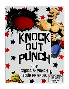 Knock Out Punch Board Game w/ Foam Boxing Glove Fun Party & Family Game Night - Picture 1 of 13