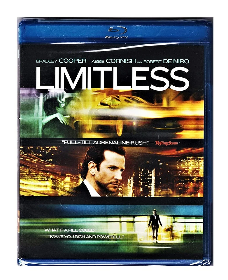 Limitless (Blu-ray) NEW Factory Sealed, Free Shipping - Image 1 of 1