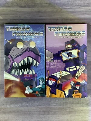 The Original Transformers Volume 5 & 6 - VHS - KID RHINO 90s New FACTORY SEALED - Image 1 of 4