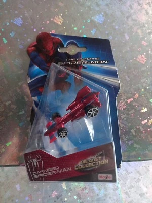 Maisto Spider Man 2012 Marvel Modellino Car Auto Die Cast Collection DARKBIRD - Immagine 1 di 2
