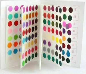 Mini Bindis indian Multicolor Round Self-Adhesive Bindis 6 cards - Picture 1 of 2
