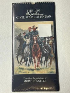 The 1999 Mort Kunstler Cvil War LANG Vertical Wall Calendar New Sealed - Picture 1 of 2