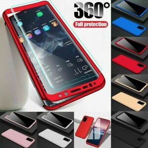 CASE For Samsung Galaxy S21 S20 Ultra S10 Plus S9 360 Full Body Cover Protective