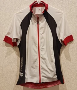 Hincapie Sportswear White Short Sleeve Mens Cycling Jersey Size M - Picture 1 of 7