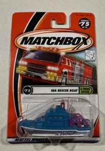 2001 Matchbox X-Treme Rescue Series- #75 Sea Rescue Boat - Picture 1 of 2