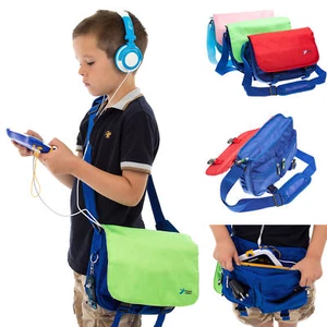 Messenger-Stil Aufbewahrungstasche Etui für Kurio Personal 7" Tablet PC Junge Mädchen Kinder - Bild 1 von 9
