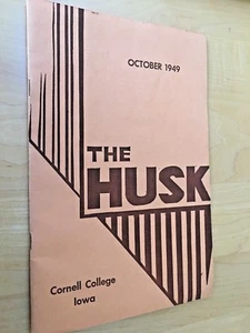 Vintage 1949 Cornell College "The Husk" Booklet - Picture 1 of 2