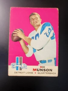 1969 TOPPS Bill Munson football card #11 - Picture 1 of 2