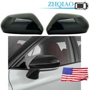 For 2018 2019 2020 2021-2025 Toyota Camry Gloss Black Side Mirror Covers Overlay - Picture 1 of 5