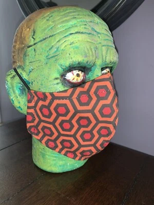 Custom  Bright Washable  Cotton  Face Mask The Shining Horror Room 237 Redrum - Image 1 of 3
